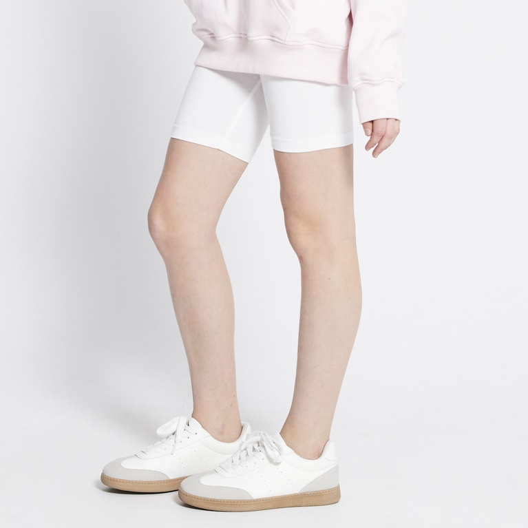 Biker shorts "Londonderry star" White